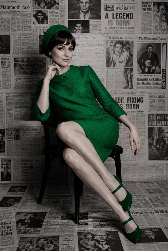 Selective Color Editorial Portraits
