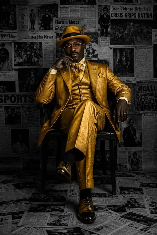 Selective Color Editorial Portraits