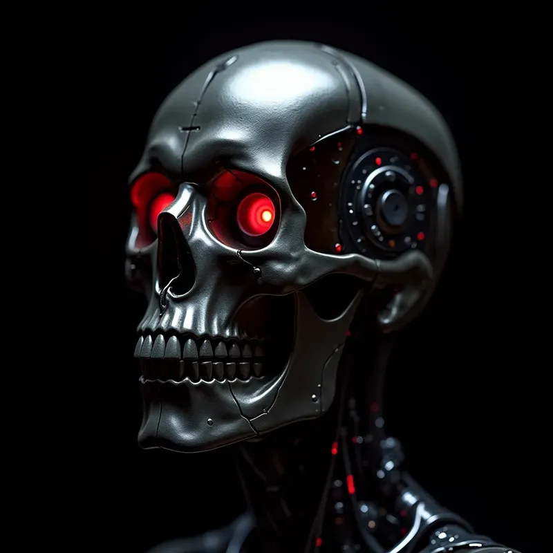 Biomechanical Scifi Skulls