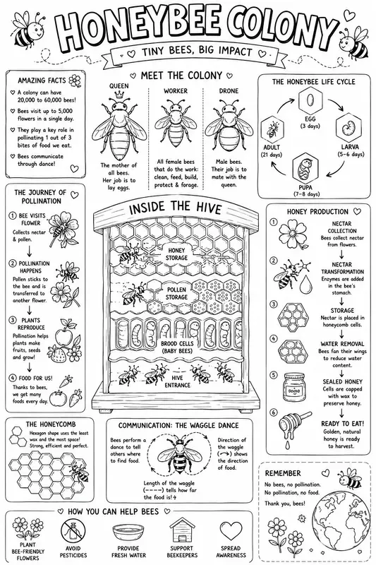 Printable Educational Activity Sheet Pods