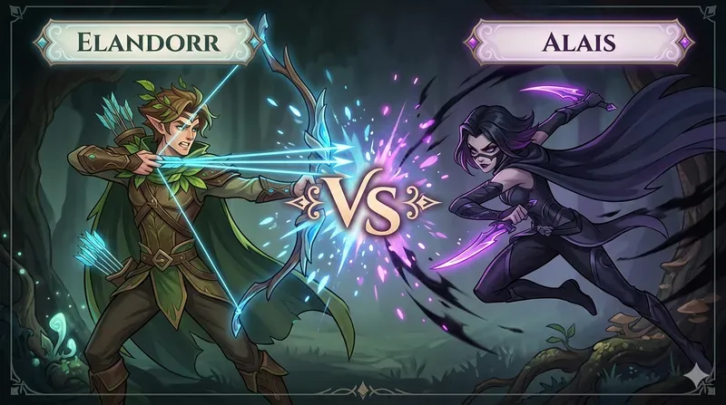 2D Fantasy Vs Poster Afk Style