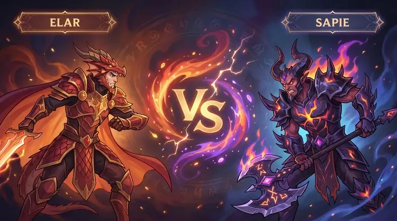 2D Fantasy Vs Poster Afk Style