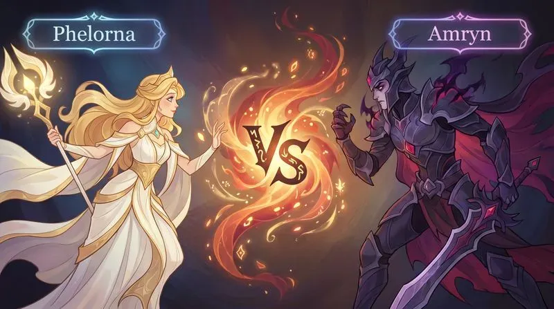 2D Fantasy Vs Poster Afk Style