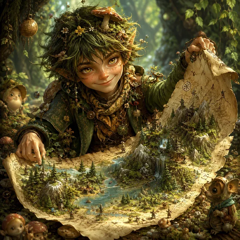 Whimsical Dreamer Portraits
