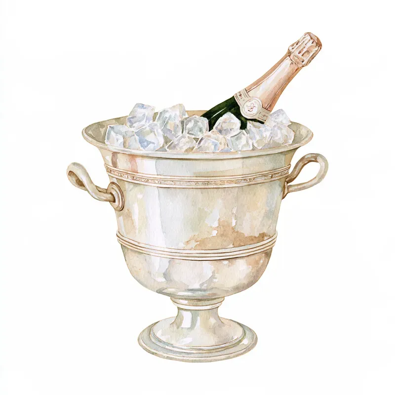Grand Hotel Watercolor Cliparts