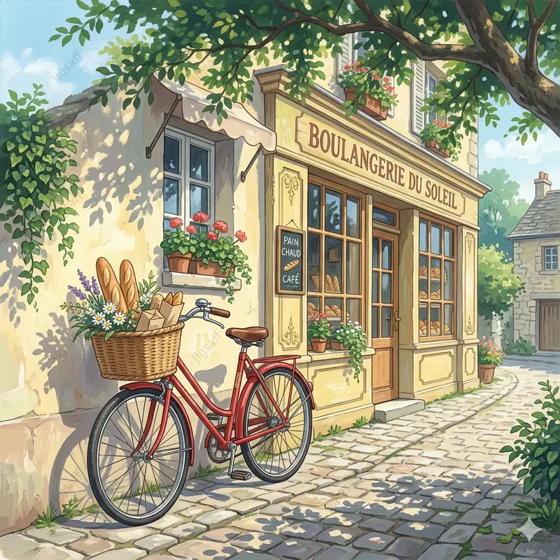 Idyllic Anime Gouache Backgrounds