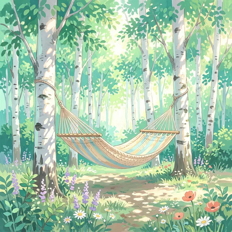 Idyllic Anime Gouache Backgrounds