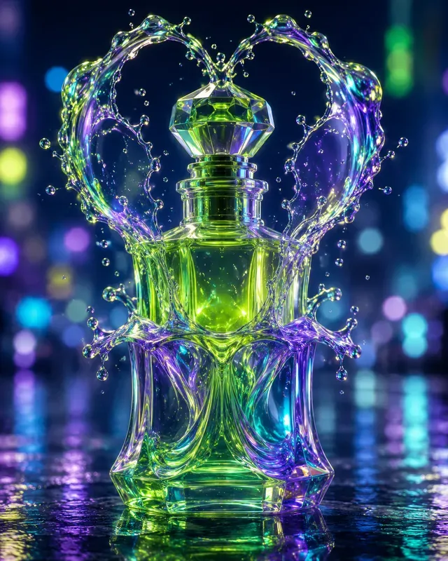 Poured Into Existence Liquid Portraits