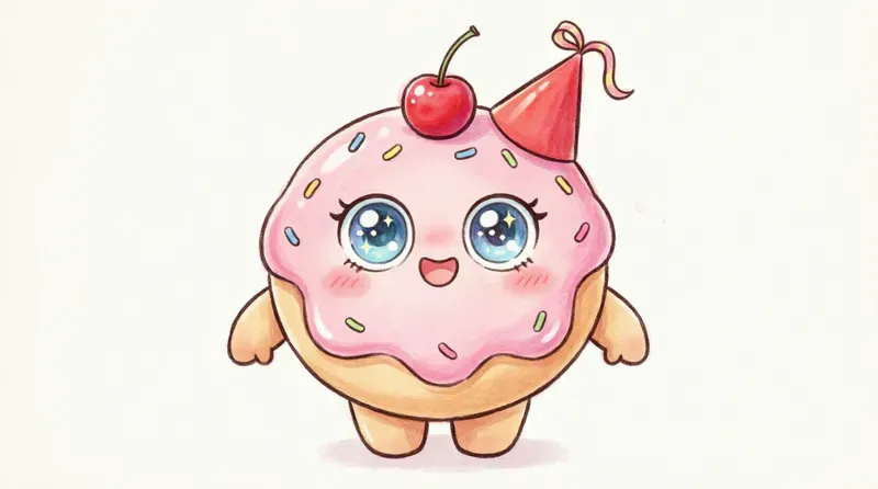 Cute Food Mascot Characters