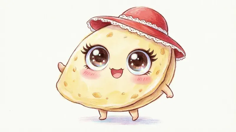 Cute Food Mascot Characters