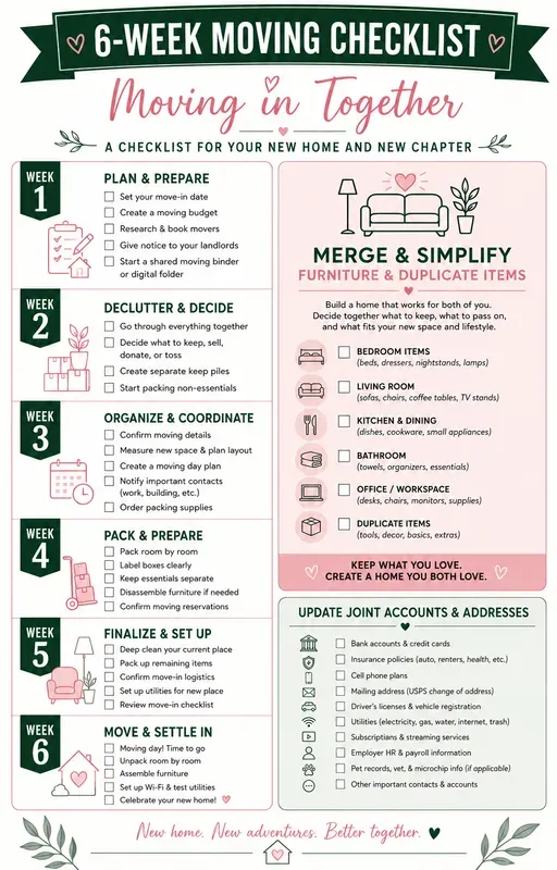 Apartment Moving Checklist Printables
