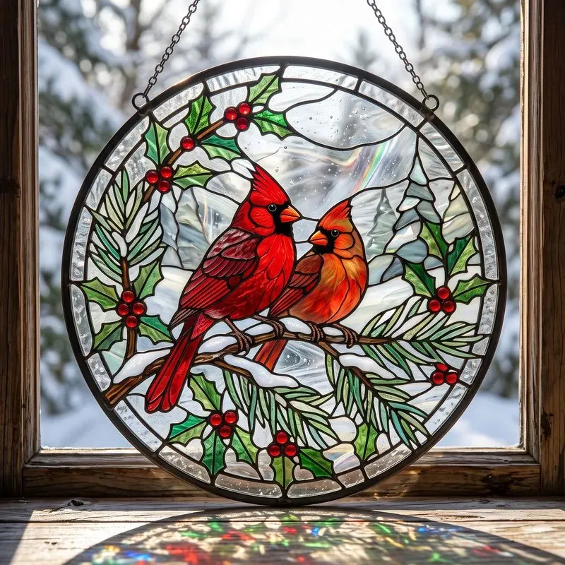 Stained Glass Suncatcher Art