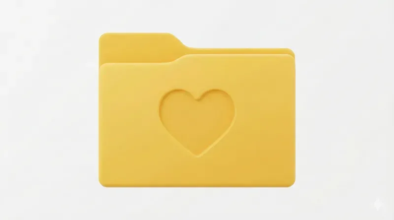 Debossed Windows 11 Folder Icons