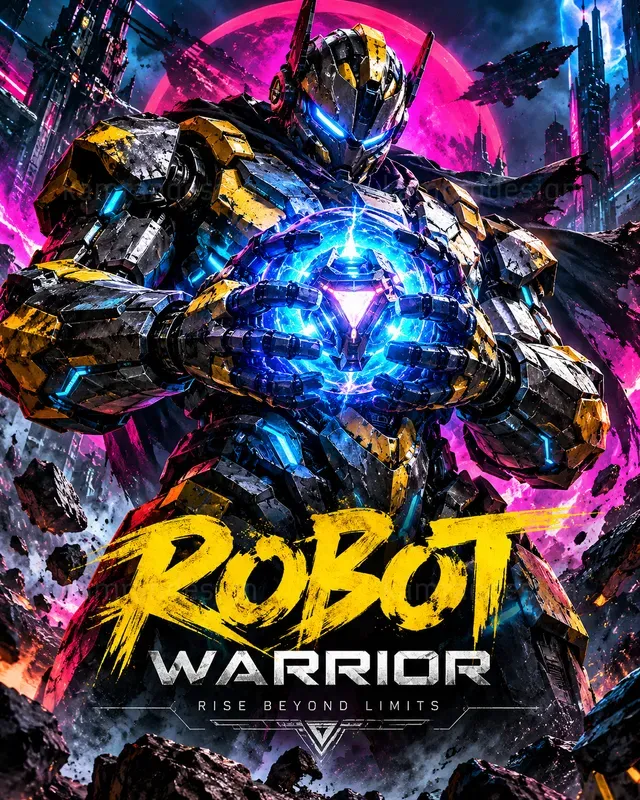 Cinematic Game Character Posters