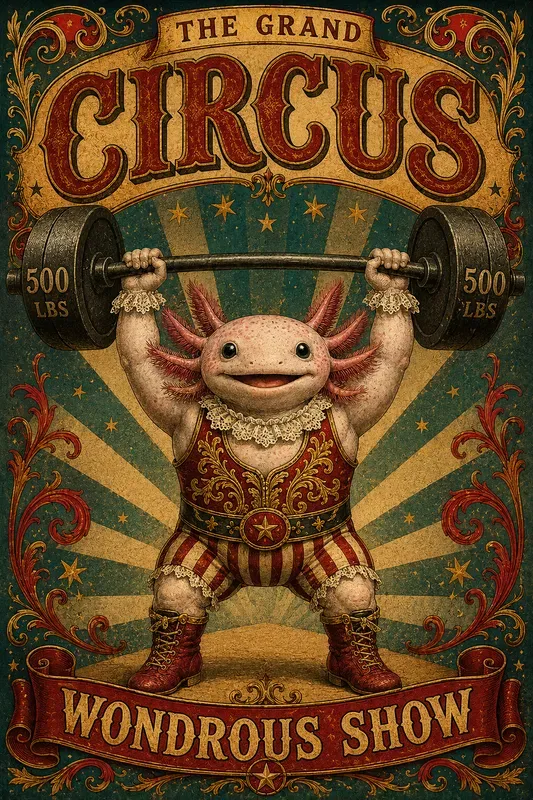 Whimsical Circus Nursery Poster Art