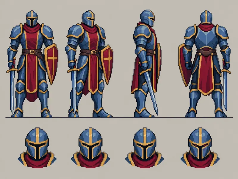 Pixelcast Sprite Turnaround Engines