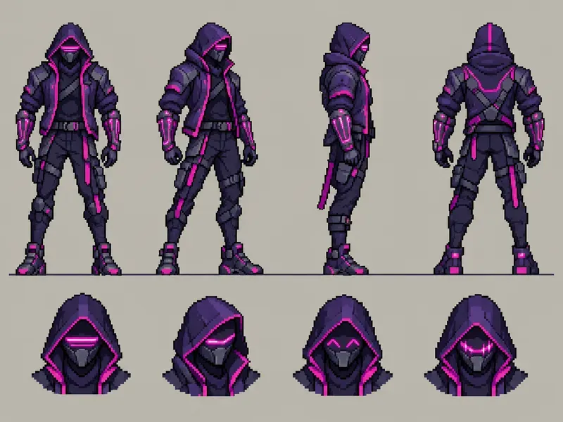 Pixelcast Sprite Turnaround Engines