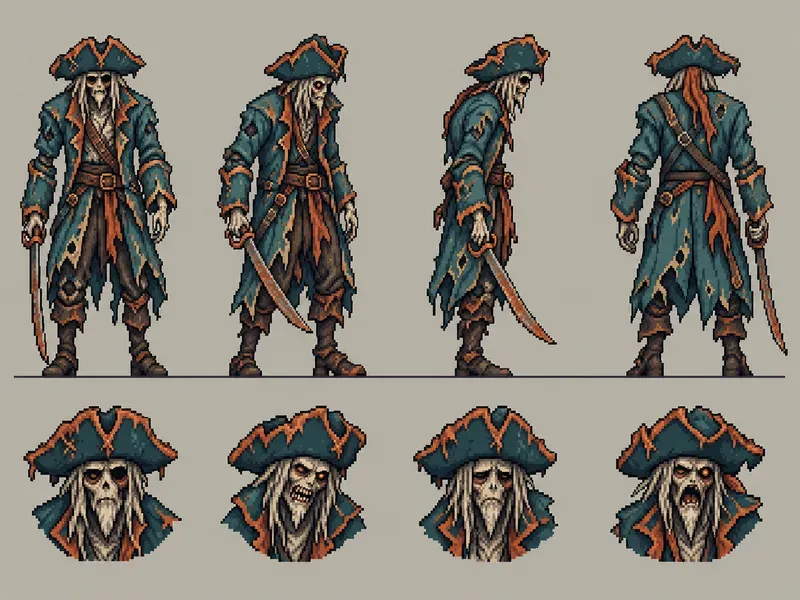 Pixelcast Sprite Turnaround Engines