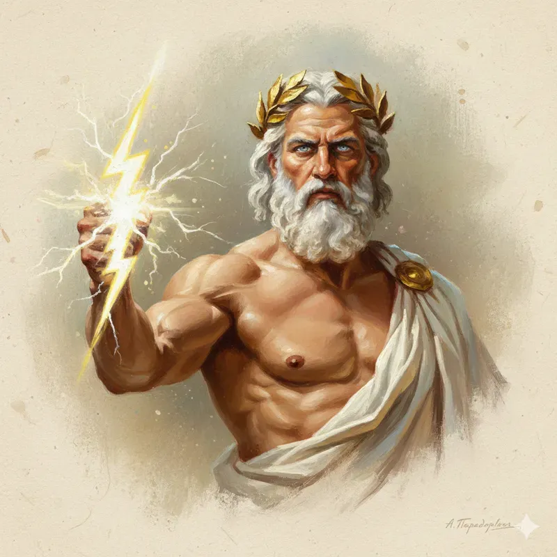 Epic Greek Gods Oil Paintings