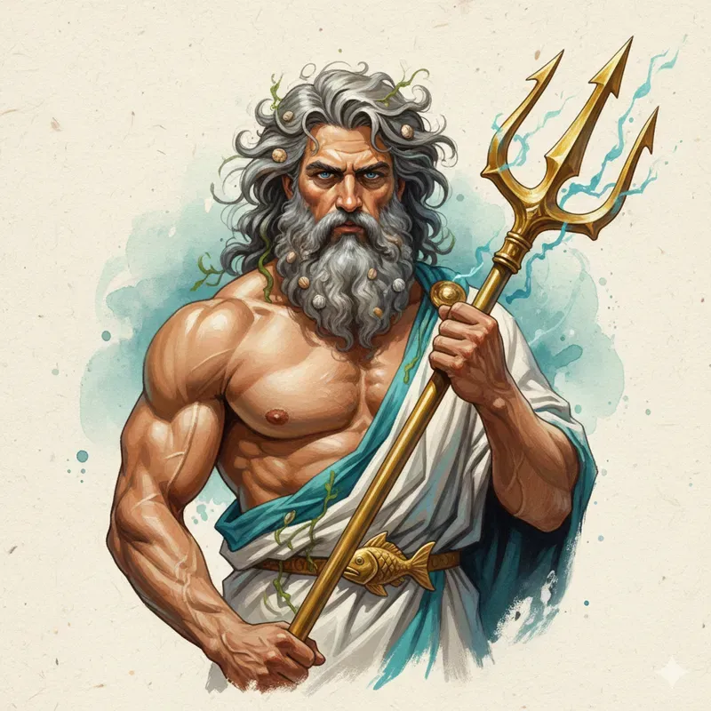 Epic Greek Gods Oil Paintings