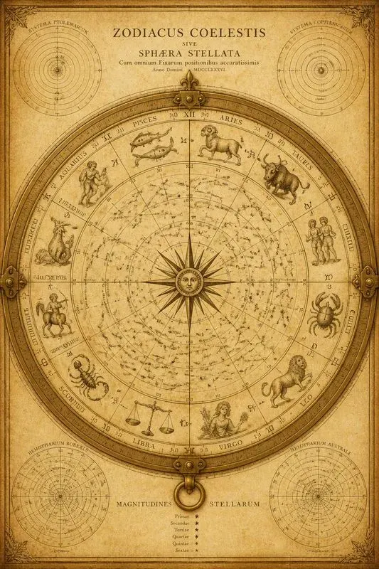 Luxury Antique Star Map Generator