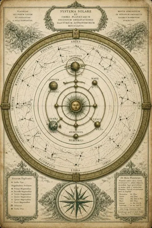 Luxury Antique Star Map Generator