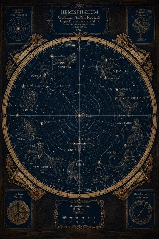 Luxury Antique Star Map Generator