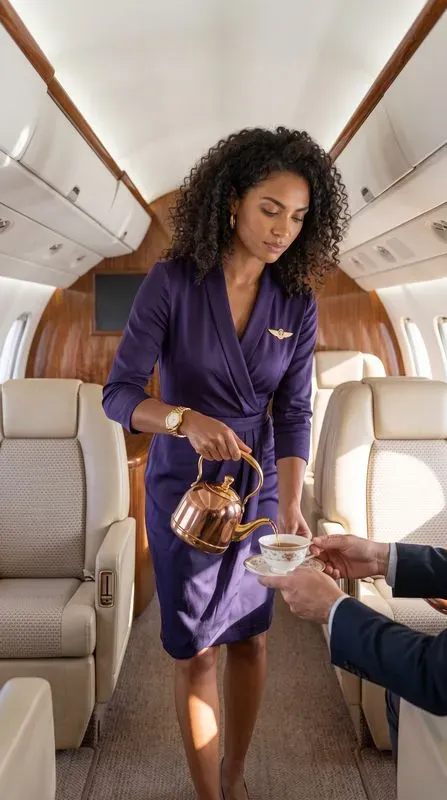 The Luxury Flight Attendant Series