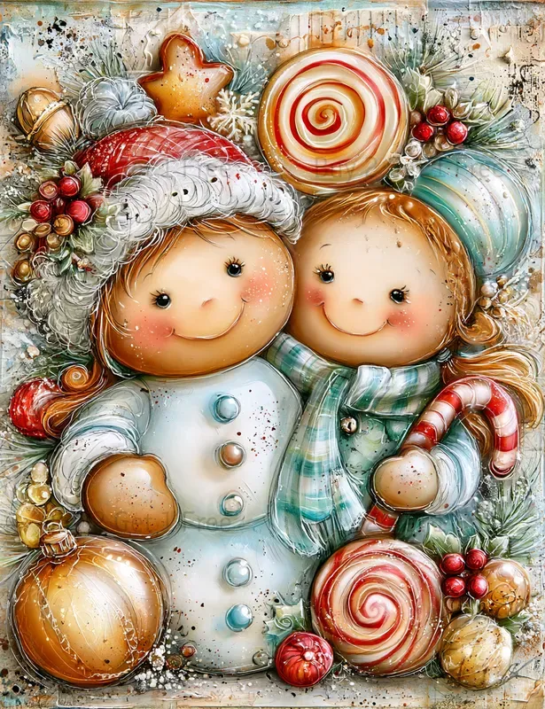 Snowbound Storybook Junk Journals