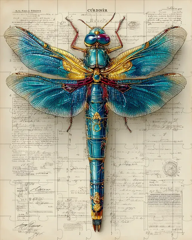 Haute Couture Insect Portraits