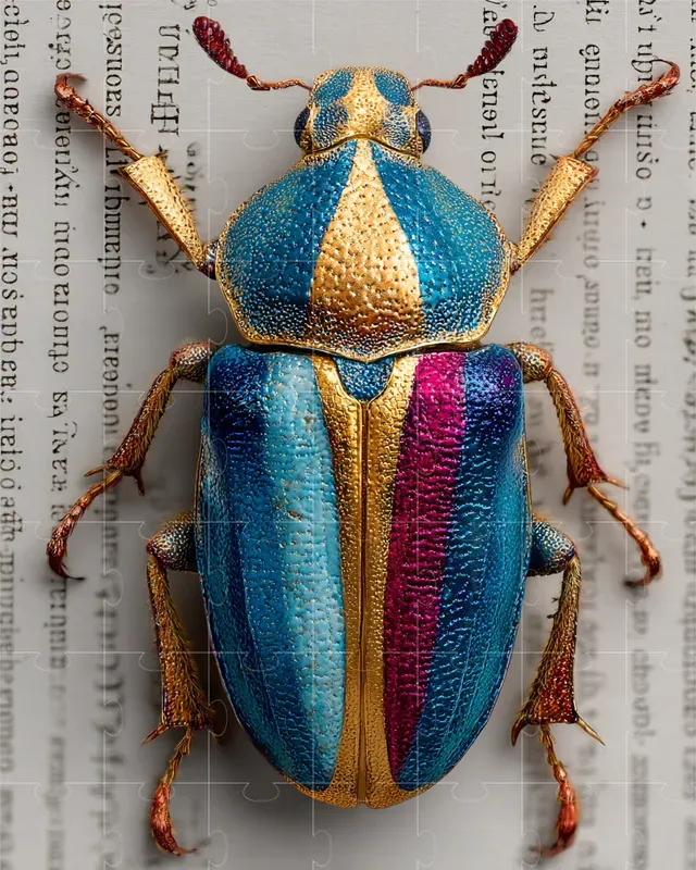 Haute Couture Insect Portraits