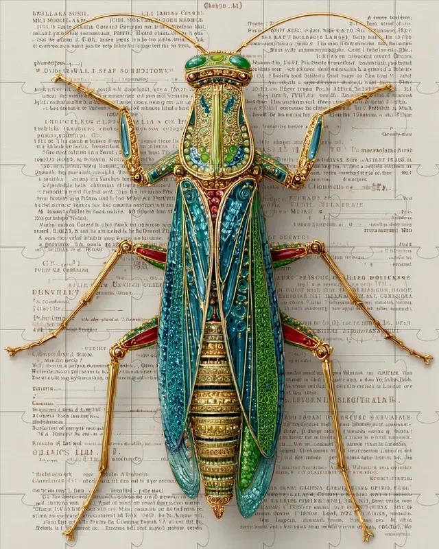 Haute Couture Insect Portraits