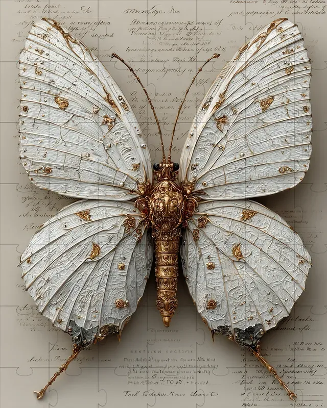 Haute Couture Insect Portraits