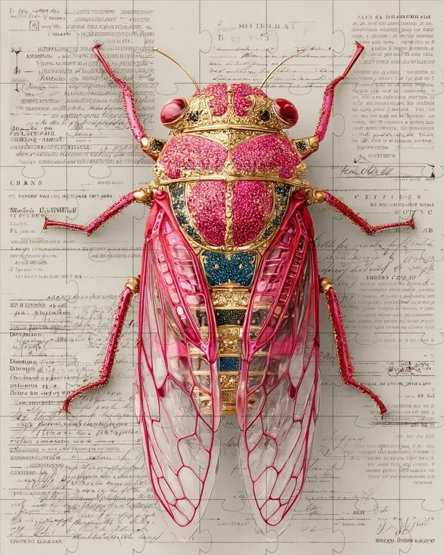 Haute Couture Insect Portraits