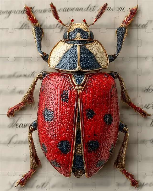 Haute Couture Insect Portraits