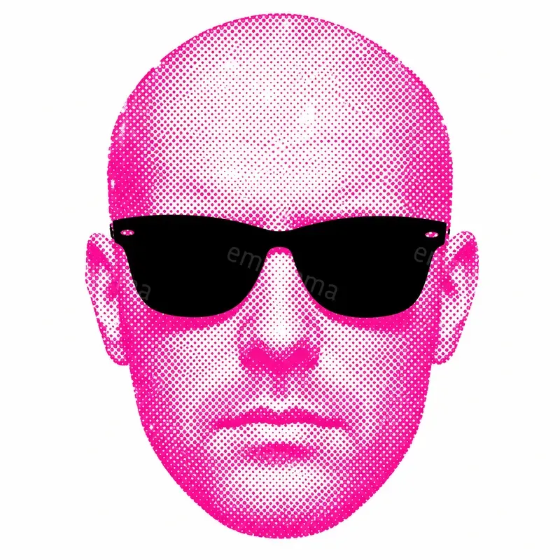 Pop Art Silkscreen Technique Portraits