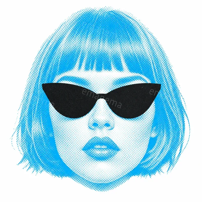 Pop Art Silkscreen Technique Portraits