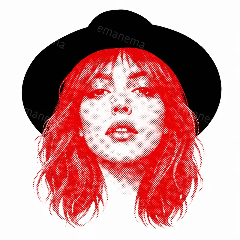 Pop Art Silkscreen Technique Portraits