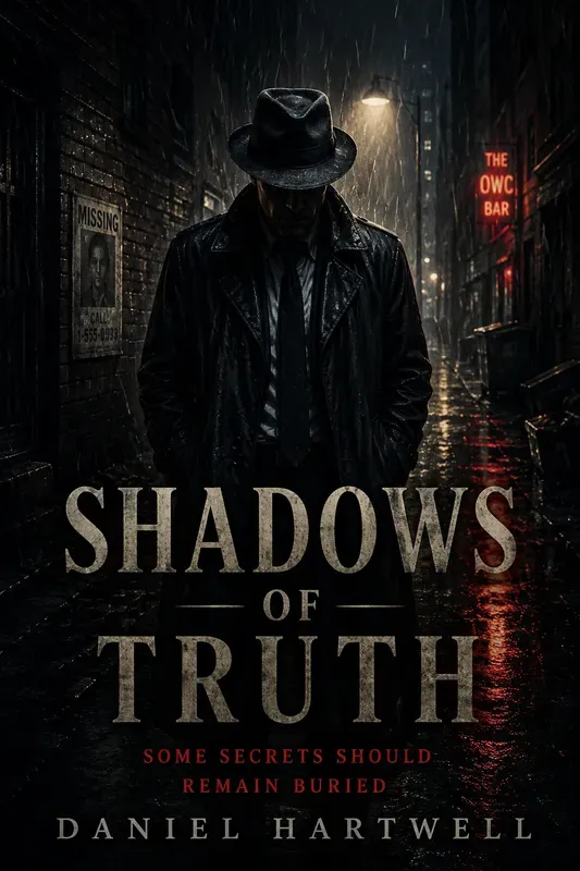 Dark Noir Thriller Book Covers