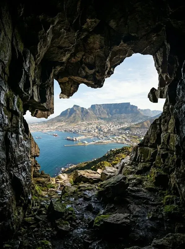 Cave Window Landmark Views Any Country