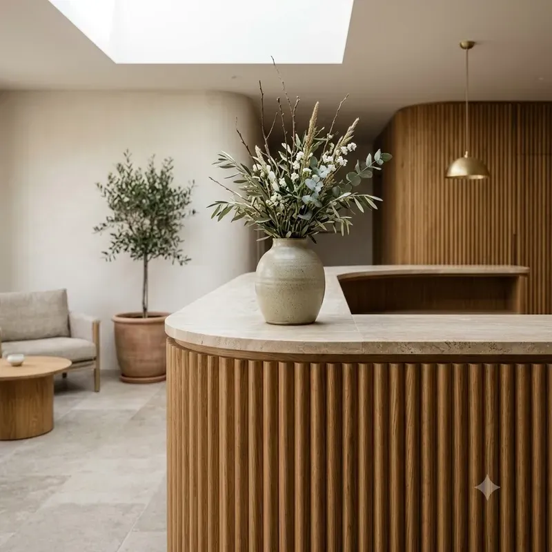 Boutique Hotel Lobby Detail Builders