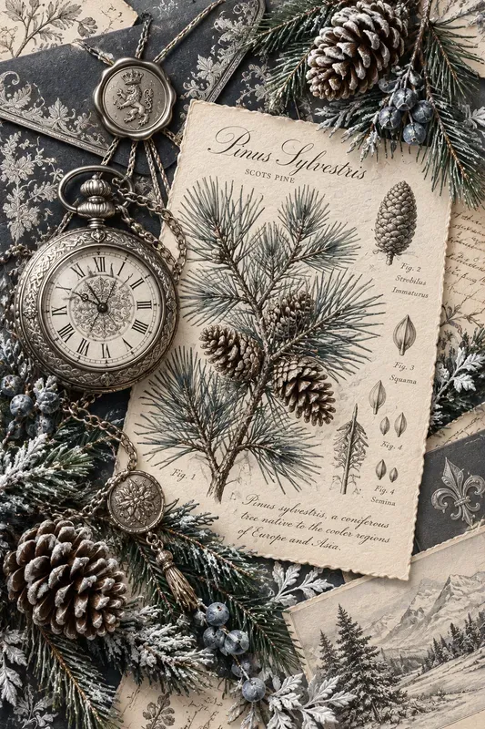 Luxury Holiday Junk Journal Papers