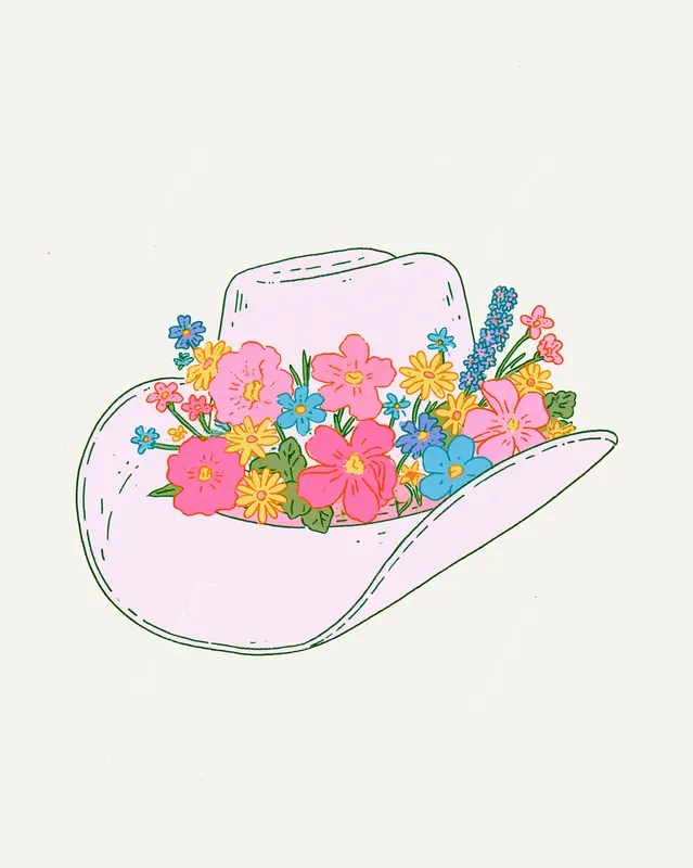 Girlish Country Clipart
