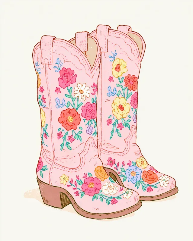 Girlish Country Clipart