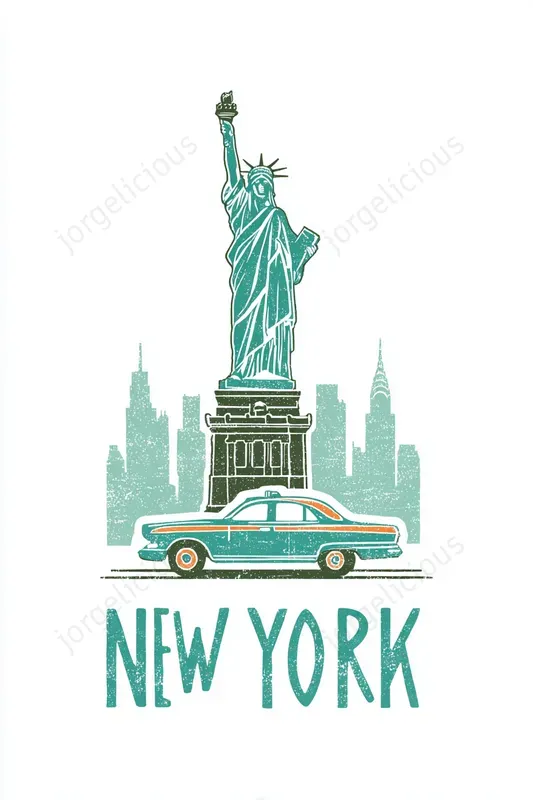 Vintage Mid Century Travel Posters