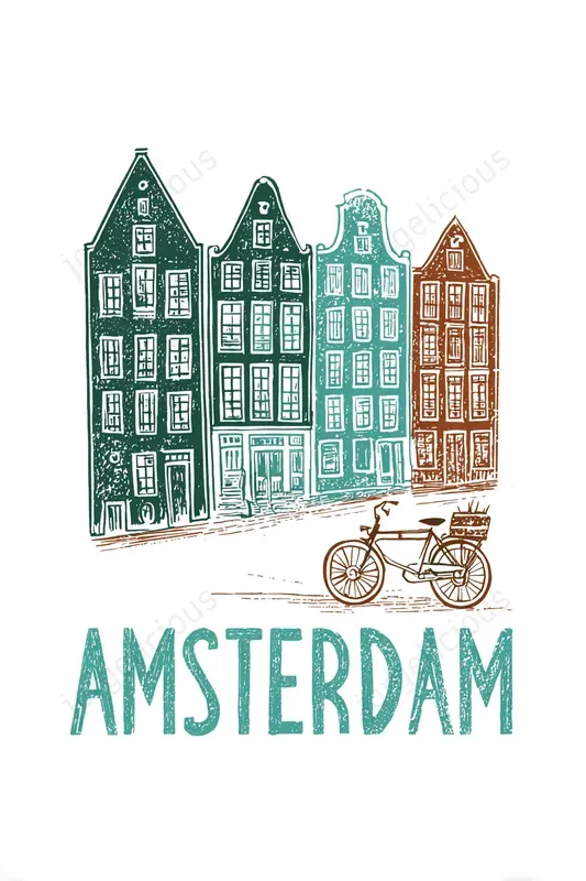 Vintage Mid Century Travel Posters