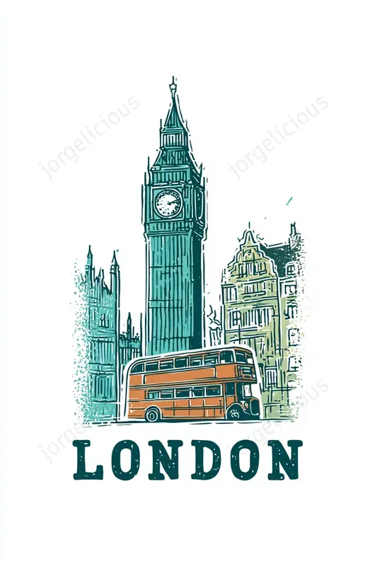 Vintage Mid Century Travel Posters