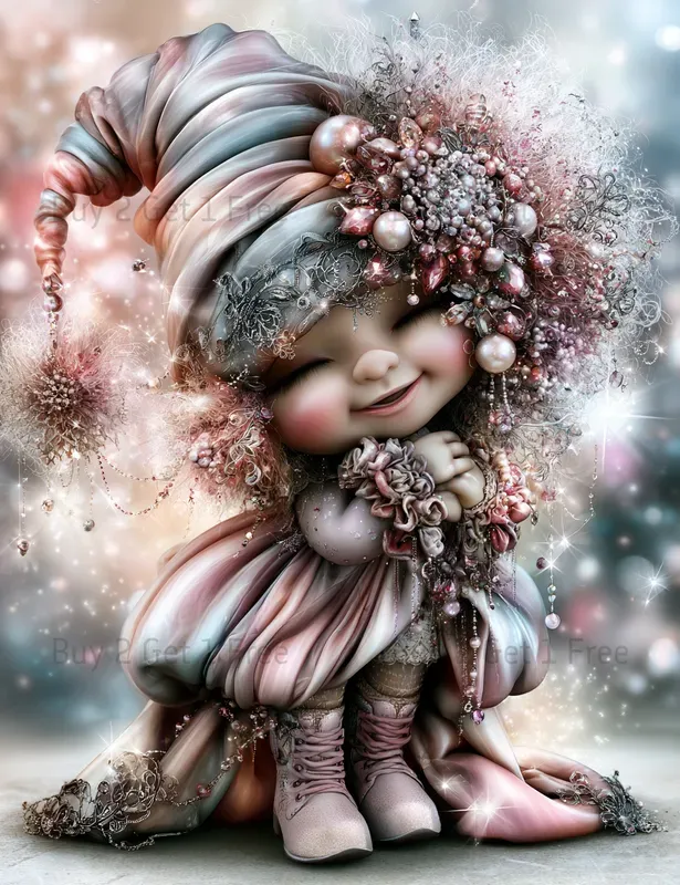 Crystal Gnome Girl Junk Journals