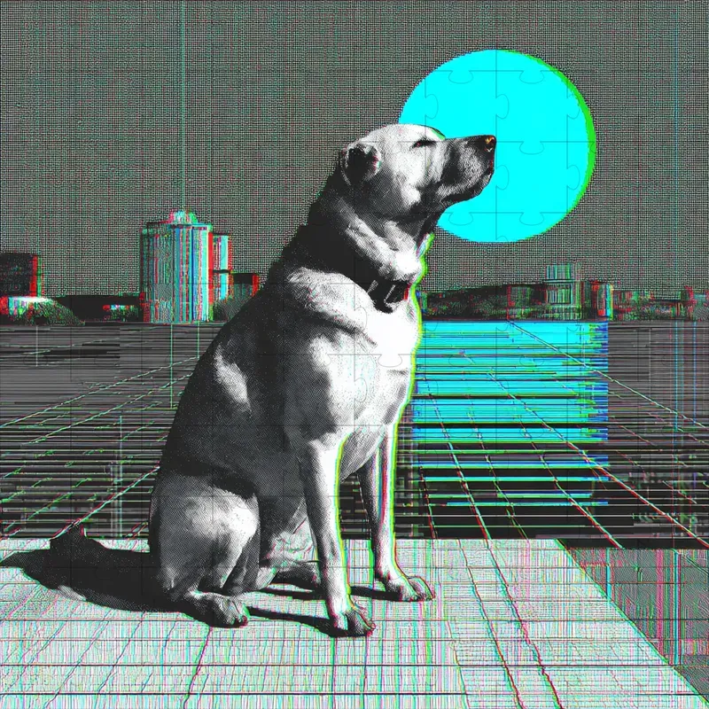 Riso Film Retro Surreal Collages