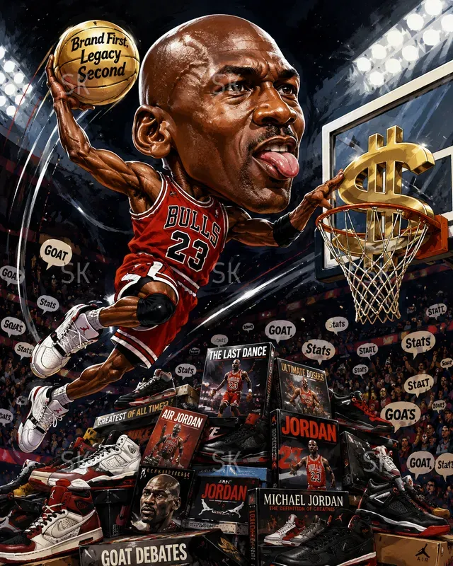 Cinematic Famous People Caricatures